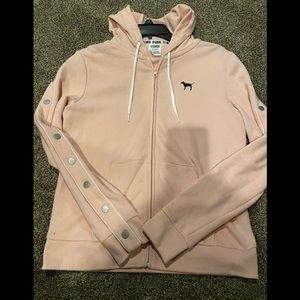 Pink hoodie